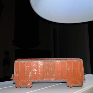 Tren de carga naranja Midgetoy de colección Rockford Illinois ferrocarril vagón de carga - Imagen 1 de 14