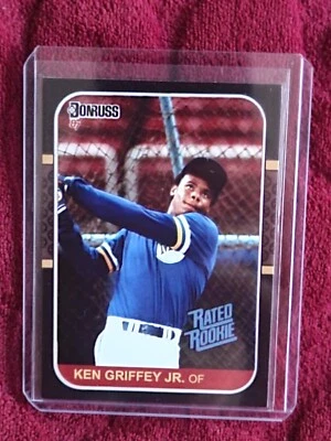 Ken Griffey Jr 1987 Donruss Rated Rookie Bellingham RC Minor League Limited HOF - Image 1 of 2