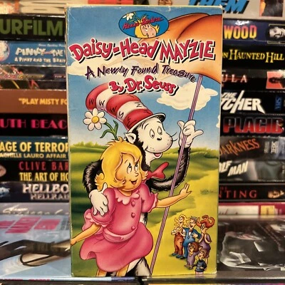 Dr Seuss Daisy Head Mayzie 1995 VHS Tested Cat in the Hat Tim Curry Animation - Image 1 of 4