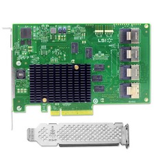 LSI LSI00244 9201-16i PCI-Express 2.0 x8 SATA / SAS Host Bus Adapter Card