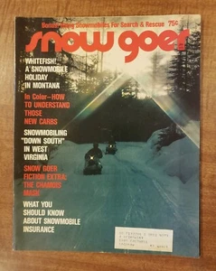 Snow Goer Magazine January 1973 Vintage Snowmobile Polaris Ski Doo Arctic Cat - Picture 1 of 4