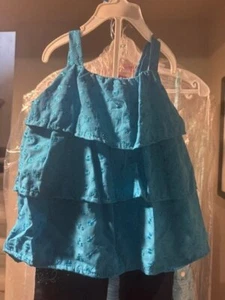 Little Girls 3T Play Outfit 2 PC Jeans and Tank Top NWT SALE! - Picture 1 of 3