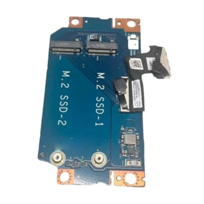 Placa de disco duro Dell Alienware 13 R2 Dual NGFF 2280 M.2 SSD LS-C902P 0F7PCY 40 pines Foto 1 de 3