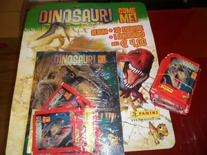 Album Figurine Panini 2014 + 56 bustine Dinosauri come me! + Dinosauro Panini ▓ - Picture 1 of 2