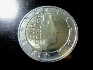 2 EUROS LUXEMBURGO 2002. SIN CIRCULAR. COLOR Y BRILLO DE CARTUCHO. IMPECABLE. - Imagen 1 de 2
