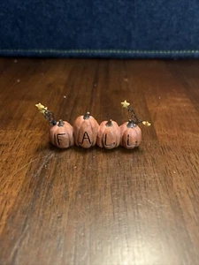 Suzi Skoglund FALL Pumpkin Figurine - Picture 1 of 4