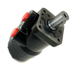 Montaje cuadrado de 4 pernos, eje de 25 mm, motor hidráulico de alto par de baja velocidad, OMP - Imagen 1 de 3