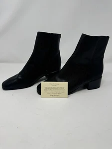 Stivali Chelsea Rag and Bone Aslen Mid Boot nuovi senza scatola taglia 37 taglia US 7 pelle nera - Foto 1 di 7