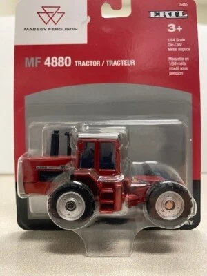 New Massey Ferguson 4880 4WD Tractor Scale Model 1:64 Scale ERTL - Image 1 of 3