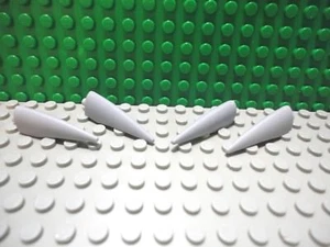 Lego 4 hellbläulich grau Widerhaken große flexible Hornkralle NEU - Bild 1 von 1