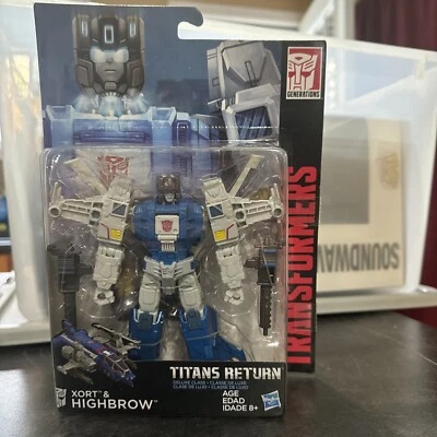 Transformers Generations: Titans Return HIGHBROW & XORT! Headmasters NEW! 2015 - Image 1 of 4
