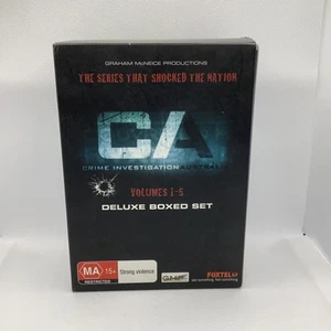 CIA Crime Investigation Australia : DVD : Deluxe Boxed Set Volumes 1-5 - Picture 1 of 3