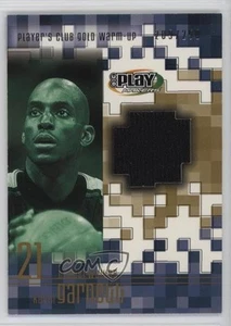 2001-02 UD Playmakers Limited Club de Jugadores Calentamientos Oro/250 Kevin Garnett Salón de la fama - Imagen 1 de 3