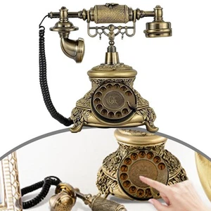 Unique Vintage Style Phone with Sweet Ringtones Perfect for Home Decor - Zdjęcie 1 z 10