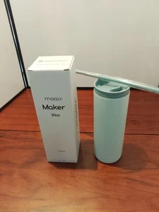 Matte Iceberg Maars Skinny 20oz Stainless Steel Tumbler with Straw - Picture 1 of 8