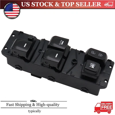 Interruptor principal de ventana eléctrica para puerta delantera izquierda Hyundai Veloster 2012-2017 Foto 1 de 4