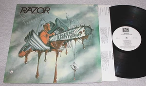 RAZOR - Violent Restitution  (Original 1988 U.S. LP Vinyl)  Rare OG Metal - Picture 1 of 5