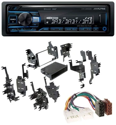 Alpine USB Bluetooth DAB MP3 Autoradio für Toyota Highlander MR2 Sequoia Yaris - Bild 1 von 4
