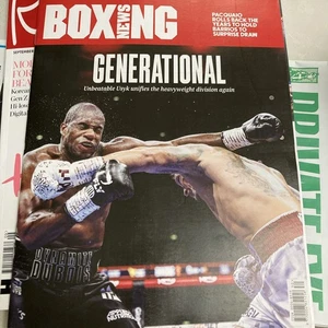 Boxing News Magazine 24 July 2025 Usyk Dubois pacquio - Picture 1 of 1