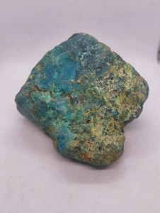 5585ct Apatite Raw Chunk – Bold Blue Collector Specimen - Picture 1 of 7