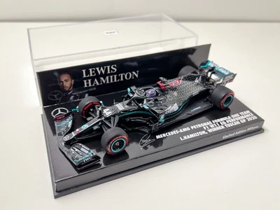 2020 Hamilton Mercedes W11 (Tuscan GP) 1:43 Minichamps 410200944 (NO SPARK) - Immagine 1 di 4