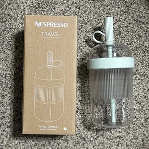 Nespresso Nomad Iced Tumbler AQUAMARINE Green 540mL *SHIPS NOW* ✨ - Picture 1 of 3