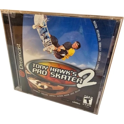 Tony Hawk's Pro Skater 2 (Sega Dreamcast) CIB Completo con Manual - Probado Funciona Foto 1 de 4