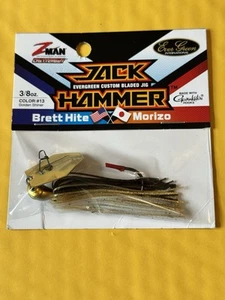 Z-man/Evergreen Jackhammer 3/8 oz Golden Shiner - Picture 1 of 4