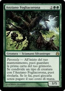 MTG LEAF-CROWNED ELDER EXC - ANZIANO FOGLIACORONA - MOR - MAGIC - Picture 1 of 1