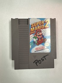 Super Mario Bros. 2 (Nintendo NES, 1988) Authentic Game Cartridge - Tested