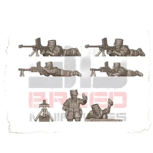 15mm 20mm 28mm WW2 French Foreign Legion support weapons - Picture 1 of 1