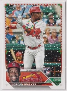 Jordan Walker 2023 Topps Holiday Rookie H154 - Foto 1 di 2