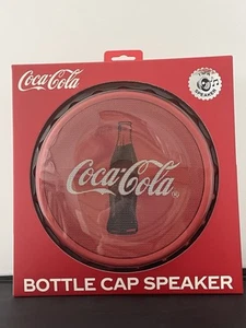 Coca Cola LED Speaker with FM Radio, USB, and Bottle Cap Design - Picture 1 of 2