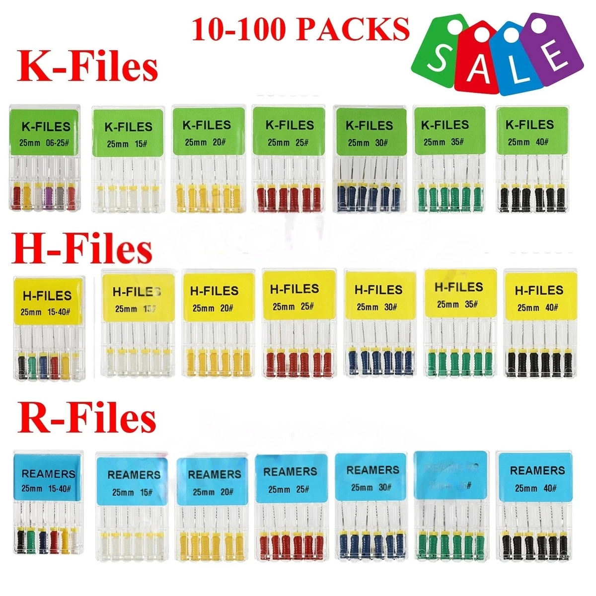 Archivos Niti Para Conducto Radicular, Archivos Endodónticos Niti