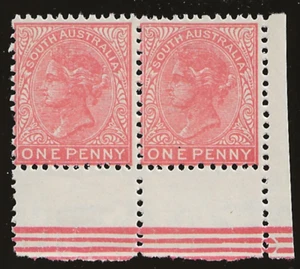 South Australia, SG 294,  MNH selvedge pair, with printers wmk - Picture 1 of 3