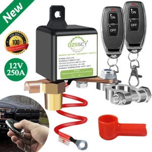 12V Remote Battery Disconnect Switch Anti-theft Kill Switch For Car, Truck, RV - Picture 1 of 12
