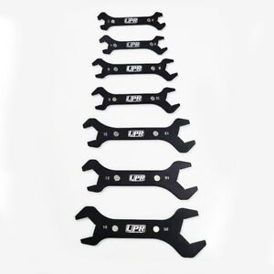 7pc Aluminum Wrench 3AN to 20AN - MAGNETIC - Easily Sticks Anywhere .270 Thick
