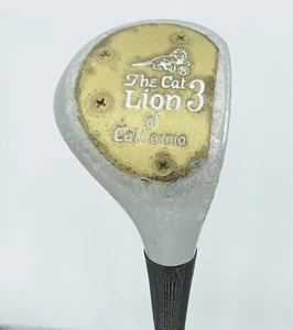 Vintage The Cat LION of California METAL # 3 WOOD GOLF CLUB Swing Rite Grip RH - Picture 1 of 8