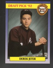 Derek Jeter 1992 Front Row #1992 Promo card Draft Pick '02