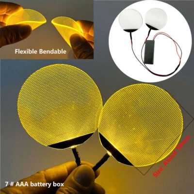 Kits de ojos LED redondos flexibles flexibles hágalo usted mismo para máscara Star-Lord luces brillantes de ojos Foto 1 de 4