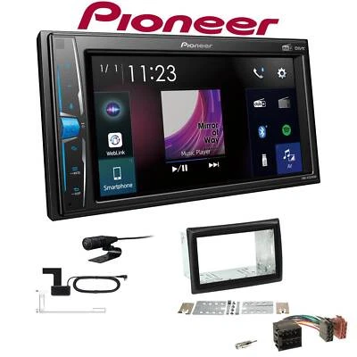 Pioneer 2-DIN Autoradio Bluetooth DAB+ für Renault Megane II 2002-2008 schwarz - Bild 1 von 4