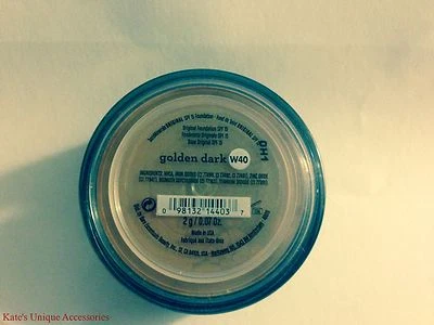 bareMinerals Original SPF 15 Mineral Foundation Golden Dark Size 2g .07oz SEALED - Image 1 of 2