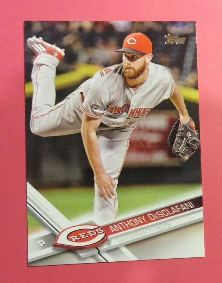 2017 Topps, Cincinnati Reds - ANTHONY DESCLAFANI - Image 1 of 1