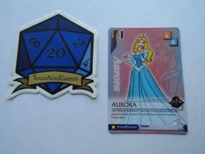 x1 Aurora Princess Non-Foil Promo Kingdom Hearts TCG Disney TexasNerdGames - Picture 1 of 3