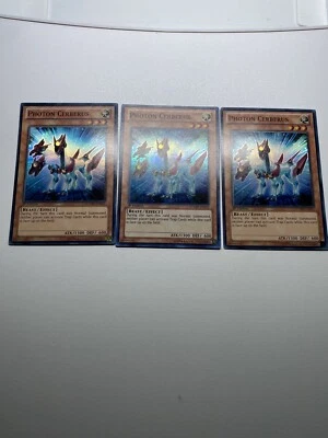 Yugioh 3X Photon Cerberus Super 1st Edition NUMH-EN022 HP - Image 1 of 4