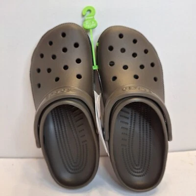 Zuecos clásicos unisex Crocs 10001-200M8W10 bronce marrón barro Foto 1 de 4