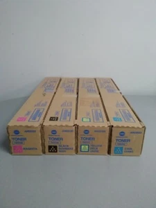 Konica Minolta TN-514Y TN-514M, TN-514C, TN-514K cartuccia toner bizhub C458 - Foto 1 di 2