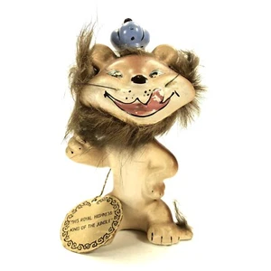 Seltene Vintage Japan König des Dschungels Löwe Königliche Hoheit Tierfigur Figurine - Bild 1 von 10