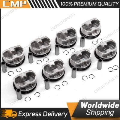 Juego de 8 pistones y anillos para Mercedes-Benz GL550 E500 S550 W212 W221 M273 5,5 L V8 Foto 1 de 4