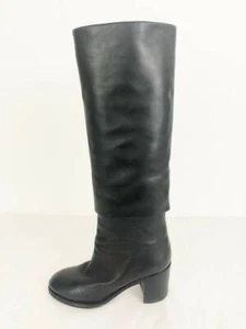 Chanel CC Botas Plegables Talla 8 - Imagen 1 de 8